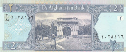 BANCONOTA AFGHANISTAN 2 UNC (MK568 - Afghanistan