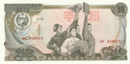 BANCONOTA COREA NORD 50 UNC (MK519 - Corée Du Nord