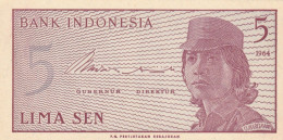 BANCONOTA INDONESIA 5 UNC (MK507 - Indonésie