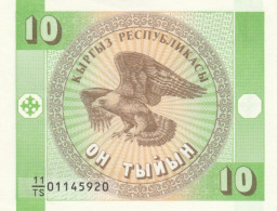 BANCONOTA KYRGYZSTAN 10 UNC (MK468 - Kyrgyzstan