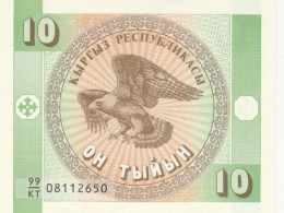 BANCONOTA KYRGYZSTAN 10 UNC (MK467 - Kirgizïe