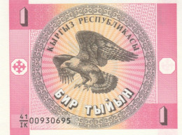 BANCONOTA KYRGYZSTAN 1 UNC (MK469 - Kirgisistan