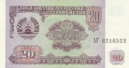 BANCONOTA TAJIKISTAN 20 UNC (MK403 - Tadschikistan