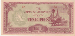 BANCONOTA GIAPPONE OCCUPAZIONI 10 UNC (MK392 - Japan