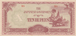 BANCONOTA GIAPPONE OCCUPAZIONI 10 UNC (MK381 - Japan