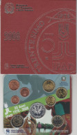 Divisionale Ufficiale Zecca Euro Italia 2008 9 Valori Con 5 Euro Argento (MK1 - Italy