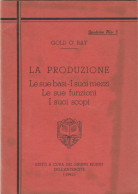 LIBRETTO LA PRODUZIONE-1942 -EDITO GRUPPI ANTRACITE (MK351 - Altri & Non Classificati