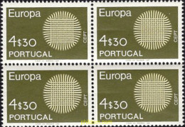 665844 MNH PORTUGAL 1970 EUROPA CEPT. SOL FLAMANTE - Autres & Non Classés