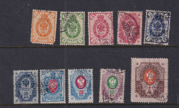 Finland 1891-2 Russian Type Dot In Circle Used CV$240 15877 - Used Stamps