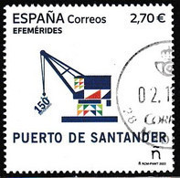 2022-ED. 5618 - Efemérides. 150 Aniversario Puerto De Santander  - USADO - Gebraucht