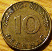 Germany - 1971 - KM 108 - 10 Pfennig - Mintmark "J" - Hamburg - VF - Look Scans - 10 Pfennig