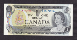 1973 Canada Banknote 1 Dollar,P#85C,UNC - Kanada