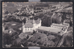 38 - Virieu Sur Bourbre - Au 1er Plan, Le Vieux Château - Vue Aérienne - Virieu