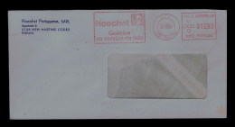 Gc8296 PORTUGAL EMA "HOECHST" Chemical (chimie At Service To Life) Publicitary Cover Mailed - Chemistry