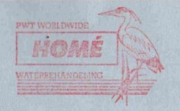 EMA AFS METER STAMP FREISTEMPEL - NEDERLAND HERON AIRONE BIRD HOME ZOETERMEER 1991 LAKE POUND LIFE STORK - Storks & Long-legged Wading Birds