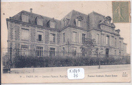 PARIS XIV EME- INSTITUT PASTEUR- FF 19 - District 14