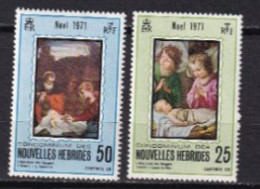 NOUVELLES HEBRIDES NEUFS  MNH ** Legende Francaise 1971 - Unused Stamps