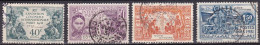 CF-CI-05E – FRENCH COLONIES – IVORY COAST – 1931 – COLONIAL EXH. – SG # 94/7 USED 45 € - Used Stamps