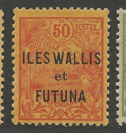 WALLIS ET FUTUNA N° 13A W étroit NEUF* CHARNIERE   / Hinge  / MH - Unused Stamps