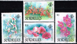 SEYCHELLES / Oblitérés / Used / 1988 - Orchidées - Seychellen (1976-...)
