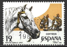 Spain 1987. Scott #2520 (U) Horse Fair, Jerex De La Fontera  *Complete Issue* - Usati