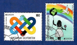 Liechtenstein  09.05.2023  Mi.Nr. 2083 / 84 , EUROPA CEPT / Frieden - Gestempelt / Fine Used / (o) - 2023