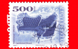 UNGHERIA - MAGYAR - Usato - 2006 - Mobili Antichi - Arredamento - Sedia - Chair - Rococo Style Sofa, 1880 - 500 - Used Stamps