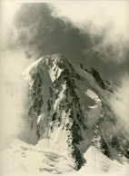 Photo Montagne Au Dessus De Chamonix Format 20/30 - Orte