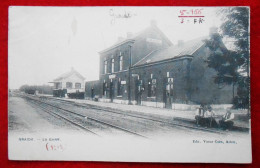 CPA Graide, Bièvre. La Gare. Edit. Victor Caën, Arlon - Bievre