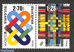 Bulgaria 2023 Europa, Peace 2v [:], Mint NH, History - Various - Europa (cept) - Peace - Joint Issues - Unused Stamps