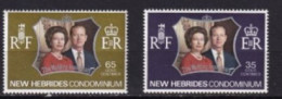 NOUVELLES HEBRIDES NEUFS  MNH ** Legende Anglaise  1972 - Ongebruikt