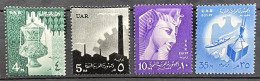 EGYPT - MH* - 1957 - #  533/536 - Ungebraucht