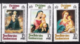 NOUVELLES HEBRIDES NEUFS  MNH ** Legende Anglaise  1977 - Nuevos