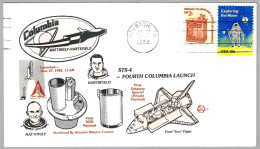 SPACE SHUTTLE - STS-4 FOURTH COLUMBIA LAUNCH. Houston TX 1982 - Etats-Unis