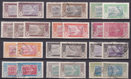 CF-CI-03B – FRENCH COLONIES – IVORY COAST – 1913-27 – EBRIE LAGOON COLOR SHADES – SG # 4370 USED 40,50 € - Used Stamps