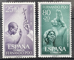 FERNANDO PO - MH* - 1961 - #  193/194 - Fernando Po