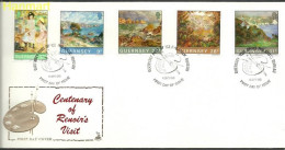 Guernsey 1983 Mi 269-273 FDC  (FDC ZE3 GRN269-273) - Other