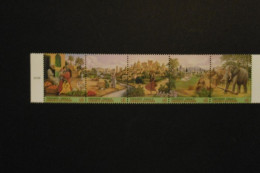 UNO Wien Mi. 209/213 ** ZDR 5-er Streifen Städtegipfel - Unused Stamps