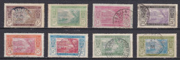 CF-CI-03D – FRENCH COLONIES – IVORY COAST – 1924-27 – EBRIE LAGOON FULL SET – SG # 61/7-70 USED 16,50 € - Used Stamps