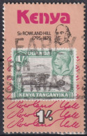 1979 Kenia ° Mi:KE 153, Sn:KE 155, Yt:KE 152, East-African-Community Stamp, Death Centenary Of Sir Rowland Hill - Kenya (1963-...)