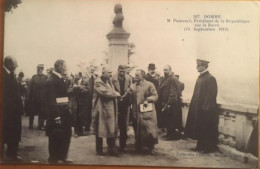 Cpa 24 DOMME  M. Poincaré Président De La République Sur La Barre 14 Septembre 1913, Animée, Coll Carcenac, Cliché A.C - Domme