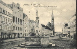 41494648 Neuoetting Oberer Stadtplatz Marienbrunnen Neuoetting - Neuötting