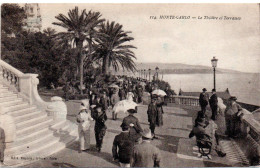 MONACO -- MONTE CARLO -- CPA -- Le Théâtre Et Terrasses - Teatro De ópera