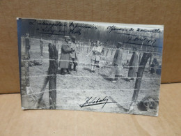 LIVRY SUR VESLES (51) Carte Photo Guerre 1914-18 Interrogatoire Prisonnier Offensive De MORONVILLIERS 1917 - Autres & Non Classés