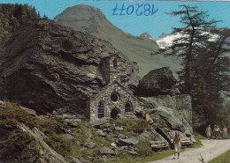 E3165) MATREI - Osttirol - Matreier Tauerntal - Felsenkapelle In Innergschlöß Gegen Granatspitze - - Matrei In Osttirol