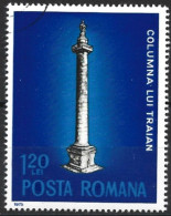 Romania 1975. Scott #2564 (U) Roman Monument, Trajan's Column, Rome - Gebraucht