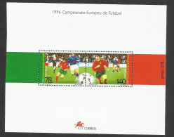 Portugal 1996 - European Football Cup S/S MNH - Blocs-feuillets