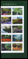 Etats-Unis / United States (Scott No.5470a - American Gardens) [**] MNH Bloc Of 10 - Ongebruikt