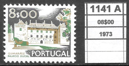 Portugal 1973 Afinsa 1141. Paisagens E Monumentos - Palácio Ducal Guimarães - Neufs