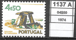 Portugal 1974 Afinsa 1137. Paisagens E Monumentos - Dolmen De Carrazeda - Neufs